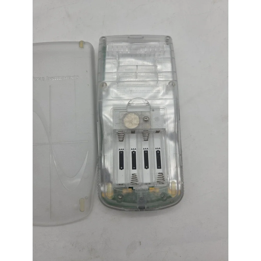 Texas Instruments TI-83 Plus Silver Edition Clear Graphing Calculator with Cover